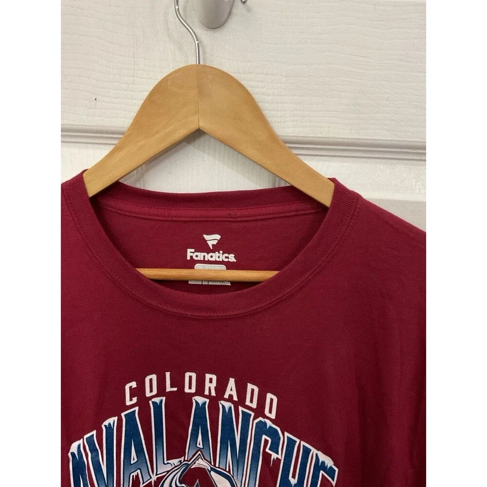 NEW NHL Colorado Avalanche Ice Hockey T Shirt Men 2xl NWT